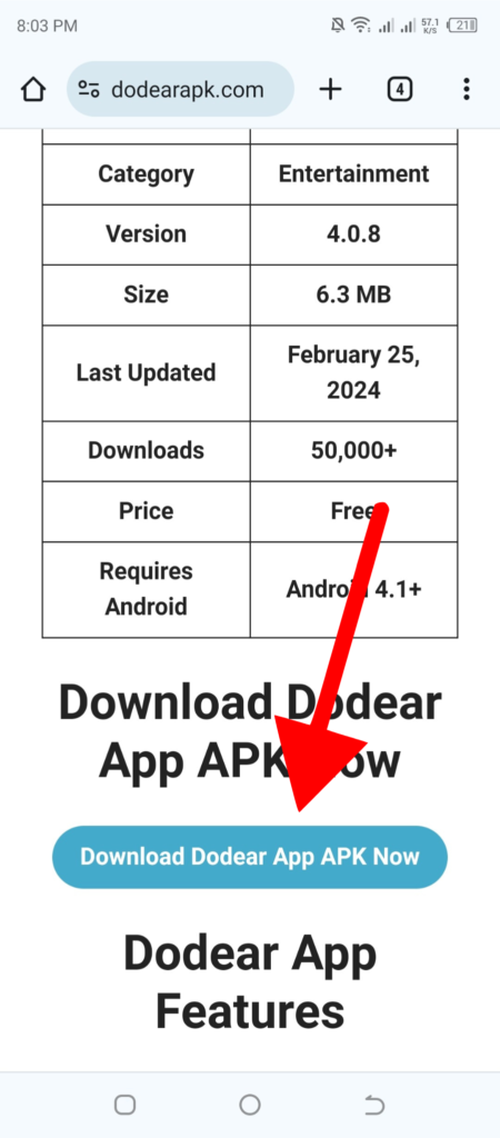 Dodear APK